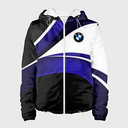 Женская куртка BMW Logotype - blue waves