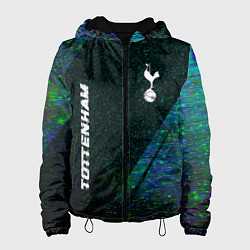 Женская куртка Tottenham glitch blue