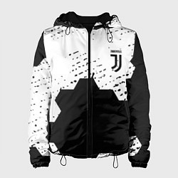 Женская куртка Juventus hexagon black sport