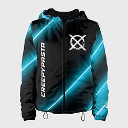 Женская куртка CreepyPasta неоновые лампы