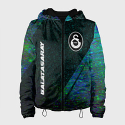 Женская куртка Galatasaray glitch blue