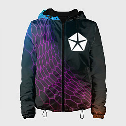 Женская куртка Jeep neon hexagon