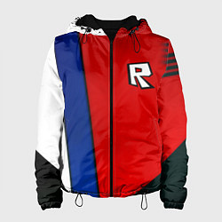 Куртка с капюшоном женская Roblox uniform, цвет: 3D-черный