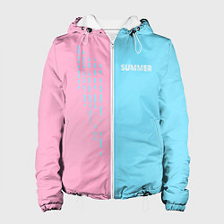 Женская куртка Summer-pink and blue