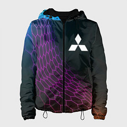 Женская куртка Mitsubishi neon hexagon