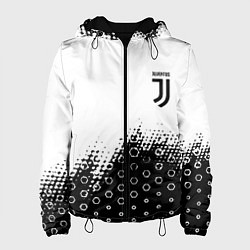 Куртка с капюшоном женская Juventus sport steel, цвет: 3D-черный