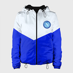 Куртка с капюшоном женская Napoli fc geometry, цвет: 3D-черный