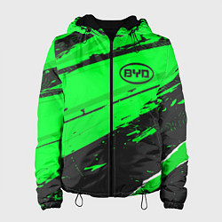 Женская куртка BYD sport green