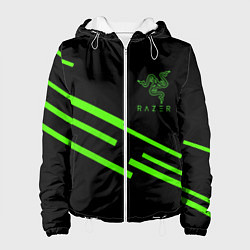 Женская куртка Razer line green