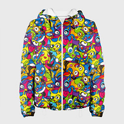 Женская куртка Сумасшедшие креативные коты