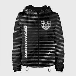 Женская куртка Radiohead metal rock lines