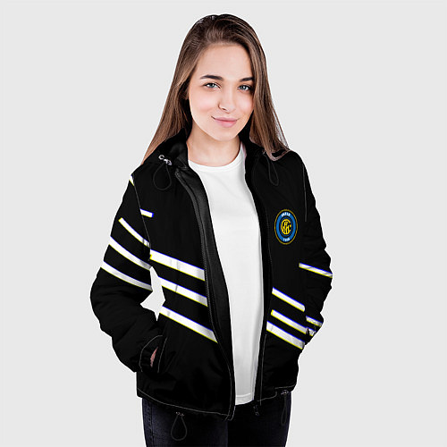 Женская куртка Inter line fc / 3D-Черный – фото 3