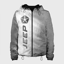 Женская куртка Jeep - white gradient по-вертикали