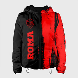 Женская куртка Roma - red gradient по-вертикали