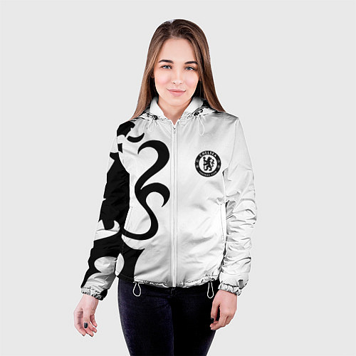 Женская куртка Chelsea sport fc / 3D-Белый – фото 4