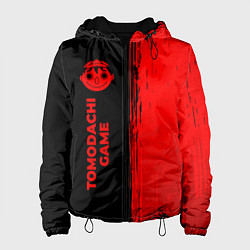 Женская куртка Tomodachi Game - red gradient по-вертикали