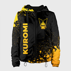 Женская куртка Kuromi - gold gradient вертикально