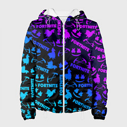 Женская куртка Фортнайт неон