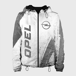 Женская куртка Opel - white gradient вертикально