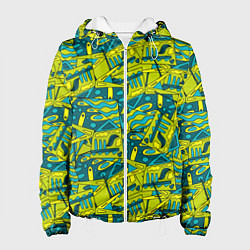 Женская куртка Абстрактные каракули