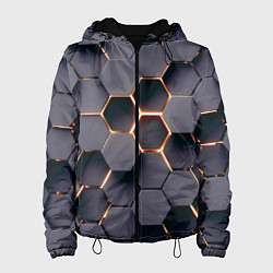 Женская куртка Трехмерные соты с подсветкой