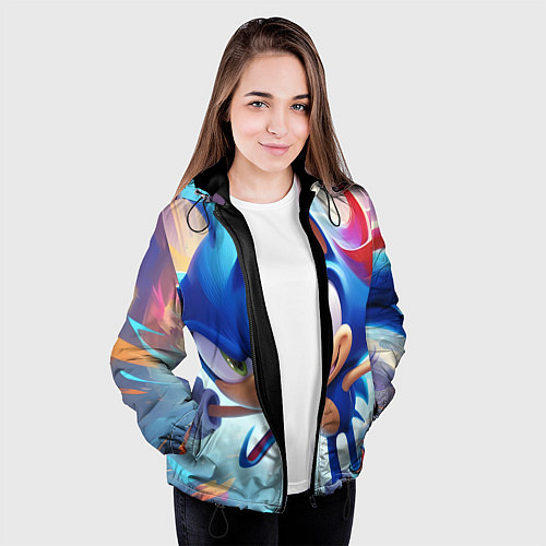 Женская куртка Sonic 1 / 3D-Черный – фото 3