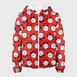 Женская куртка Будильник паттерн