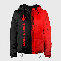Женская куртка Code Geass - red gradient по-вертикали