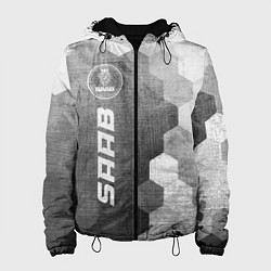 Женская куртка Saab - grey gradient по-вертикали