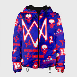 Женская куртка Watch dogs neon