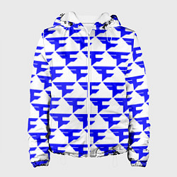 Куртка с капюшоном женская Faze clan team, цвет: 3D-белый