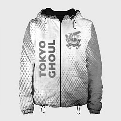 Женская куртка Tokyo Ghoul - white gradient вертикально