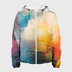 Женская куртка Живопись мазками
