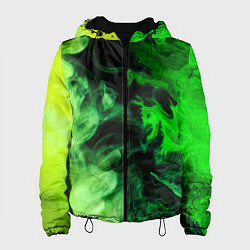 Женская куртка Ядовитый зеленый дым