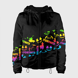 Женская куртка Fortnite rainbow