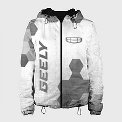 Женская куртка Geely - white gradient вертикально