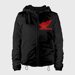 Женская куртка Honda red logo auto steel