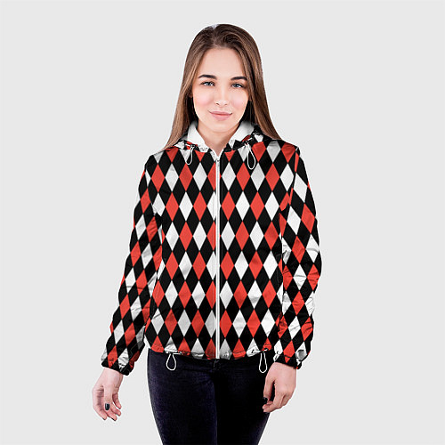 Женская куртка Баварский мотив / 3D-Белый – фото 4