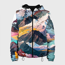 Женская куртка Искусство гор