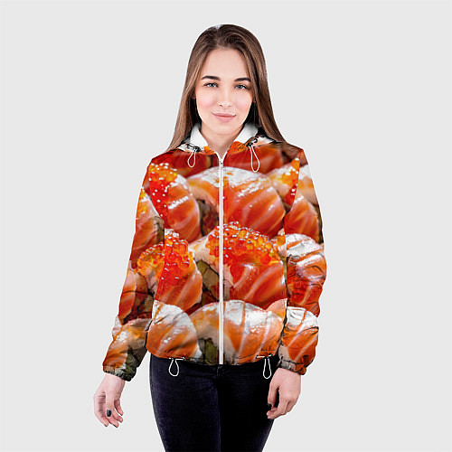 Женская куртка Ролл Филадельфия / 3D-Белый – фото 4