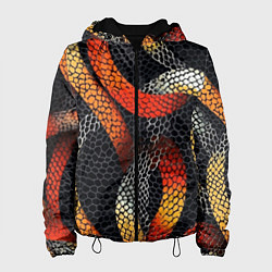 Женская куртка В змеях