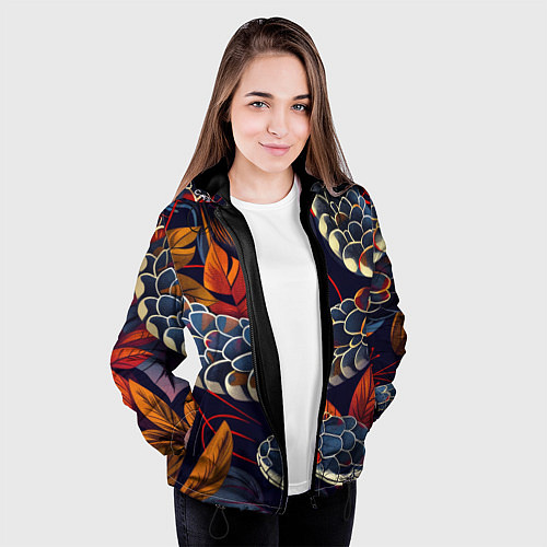 Женская куртка Ползу к тебе / 3D-Черный – фото 3