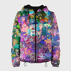 Женская куртка Новогодний виммельбух