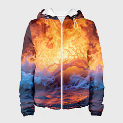 Женская куртка Стихия огня и воды