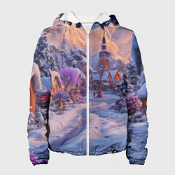 Женская куртка Тропинка к новому году