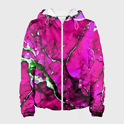 Женская куртка Розовый треснувший камень