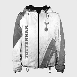 Женская куртка Tottenham - white gradient вертикально