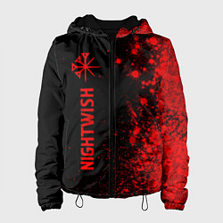 Женская куртка Nightwish - red gradient по-вертикали