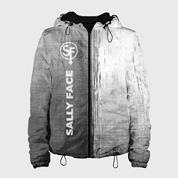 Женская куртка Sally Face - grey gradient по-вертикали