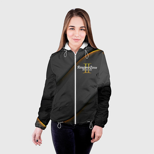 Женская куртка Игра Kingdom Come: Deliverance 2 / 3D-Белый – фото 4